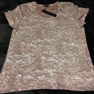 Tiana B. Pink & Silver Metallic New XXL